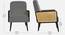 Haden Ratan Accent Chair in Cream Colour (Grey) by Urban Ladder - Design 1 Dimension - 854025