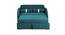 Jayen 2 Seater Pull Out Sofa Cum Bed In Grey Colour (Teal Blue) by Urban Ladder - Design 1 Side View - 854102