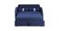 Jayen 2 Seater Pull Out Sofa Cum Bed In Grey Colour (Navy Blue) by Urban Ladder - Design 1 Side View - 854103