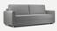 Flycon 3 Seater Pull Out Sofa Cum Bed In Blue Colour (Grey) by Urban Ladder - Front View Design 1 - 854114