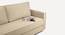 Flycon 3 Seater Pull Out Sofa Cum Bed In Blue Colour (Cream) by Urban Ladder - Front View Design 1 - 854115