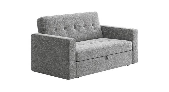 Hajel 3 Seater Pull Out Sofa Cum Bed In Grey Colour (Grey) by Urban Ladder - Front View Design 1 - 854128