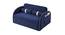 Jayen 3 Seater Pull Out Sofa Cum Bed In Grey Colour (Navy Blue) by Urban Ladder - Front View Design 1 - 854132