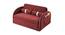 Jayen 2 Seater Pull Out Sofa Cum Bed In Grey Colour (Pink) by Urban Ladder - Front View Design 1 - 854147