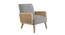 Evant Ratan Accent Chair in Green Colour (Grey) by Urban Ladder - Front View Design 1 - 854160
