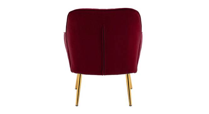 Ellie Accent Chair in Yellow Colour (Maroon) by Urban Ladder - Ground View Design 1 - 854227