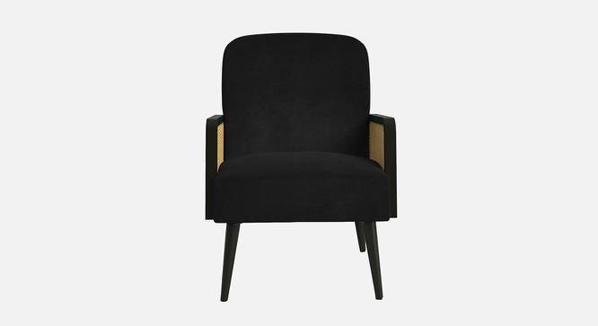Haden Ratan Accent Chair in Cream Colour (Black) by Urban Ladder - Design 1 Side View - 854231