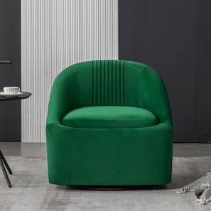 Chrishun Accent Chair in Green Colour-image-13