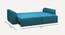 Cacef 3 Seater Pull Out Sofa Cum Bed ith storage In Tourquise Colour (Turquoise) by Urban Ladder - Rear View Design 1 - 854419