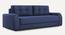 Calliro 3 Seater Pull Out Sofa Cum Bed with storage In Navy Blue Colour (Navy Blue) by Urban Ladder - Front View Design 1 - 854487