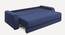 Calliro 3 Seater Pull Out Sofa Cum Bed with storage In Navy Blue Colour (Navy Blue) by Urban Ladder - Ground View Design 1 - 854517