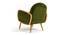 Derel Accent Chair in Pink Colour (Mint Green) by Urban Ladder - Ground View Design 1 - 854556