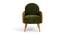 Derel Accent Chair in Pink Colour (Mint Green) by Urban Ladder - Design 1 Side View - 854578