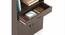 Seonn Engineered Wood Bookshelf in Wenge Finish - RRV-000310 (Brown Finish) by Urban Ladder - - 