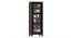 Murano Solid Wood Bookshelf/Display Unit (Mahogany Finish) by Urban Ladder - Front View Design 1 - 854793