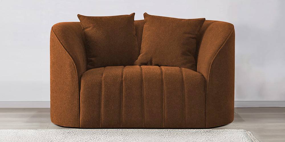 Baiwang Fabric Sofa (Brown) by Urban Ladder - - 