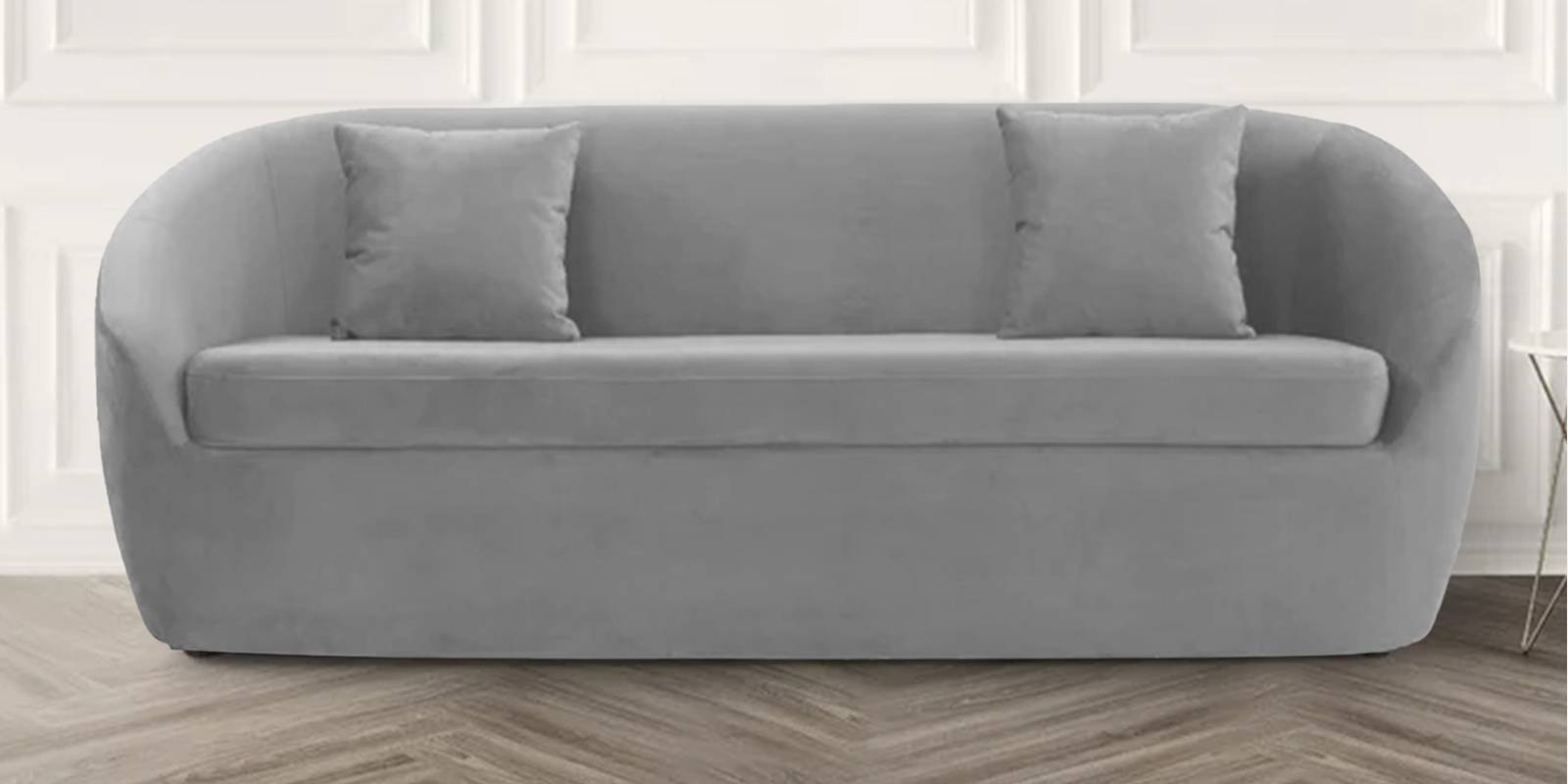 Davis Fabric Sofa (Grey) by Urban Ladder - - 