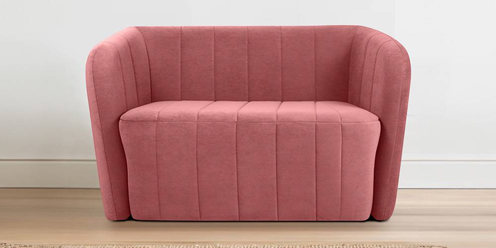 Candler Fabric Sofa (Pink) by Urban Ladder - - 