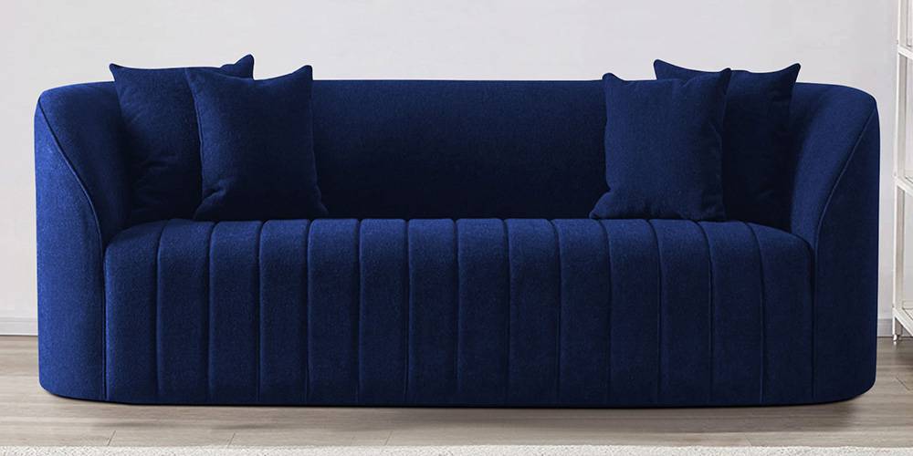 Baiwang Fabric Sofa (Navy Blue) by Urban Ladder - - 