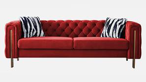 Belarus Fabric Sofa (Red)