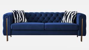 Belarus Fabric Sofa (Navy Blue)