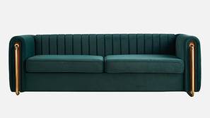 Belfast Fabric Sofa (Teal Blue)