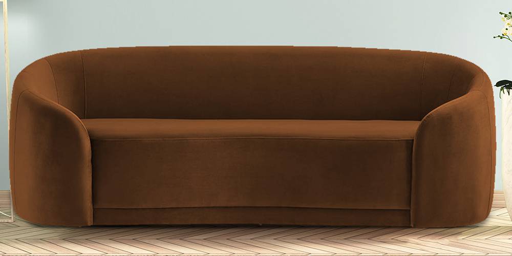 Cubba Fabric Sofa (Black) by Urban Ladder - - 