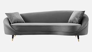 Corpen Fabric Sofa (Grey)