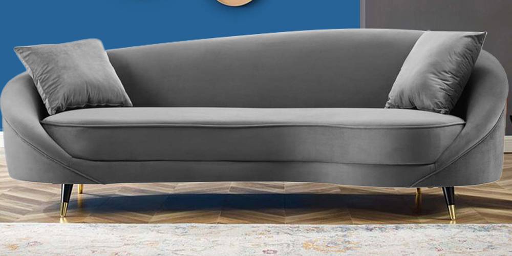 Corpen Fabric Sofa (Grey) by Urban Ladder - - 