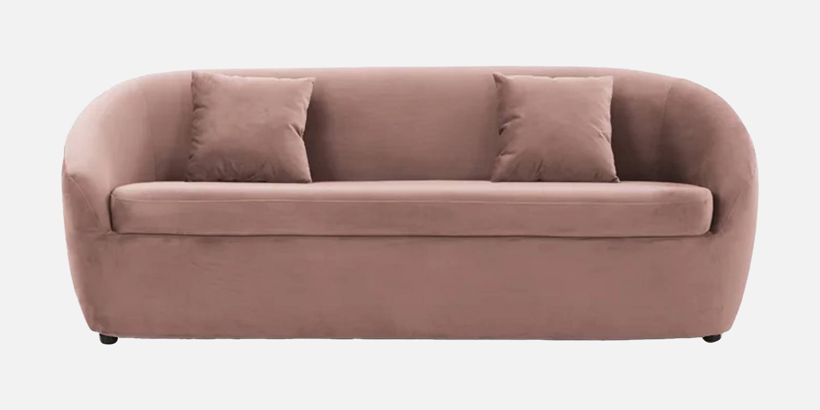 Davis Fabric Sofa (Pink) by Urban Ladder - - 