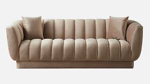 Exalt Fabric Sofa (Beige)