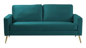 Hilda Fabric Sofa (Teal Blue)