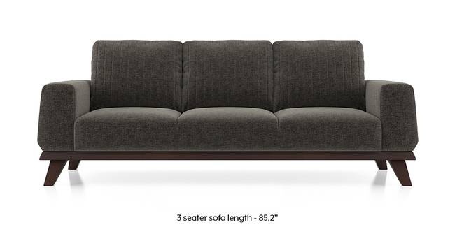 Granada Sofa (Smoke Grey) (3-seater Custom Set - Sofas, None Standard Set - Sofas, Smoke, Fabric Sofa Material, Regular Sofa Size, Regular Sofa Type)