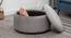 Loofy Ottoman with Strage Color in Black (Grey) by Urban Ladder - Rear View Design 1 - 855984