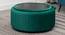 Loofy Ottoman with Strage Color in Black (Green) by Urban Ladder - Rear View Design 1 - 855985