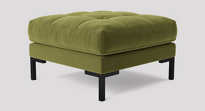 Lano Ottoman Color in Dark Grey (Mint Green) by Urban Ladder - Front View Design 1 - 856043