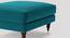 Charlbury Ottoman Color in T Blue (Teal Blue) by Urban Ladder - Ground View Design 1 - 856052
