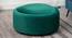 Loofy Ottoman with Strage Color in Black (Green) by Urban Ladder - Front View Design 1 - 856061