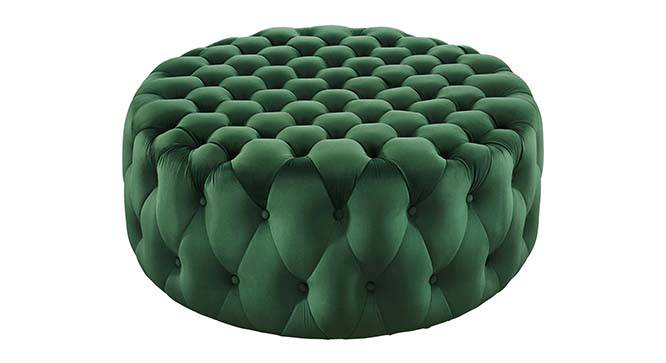 Kolden Ottoman Color in Maroon (Mint Green) by Urban Ladder - Front View Design 1 - 856086