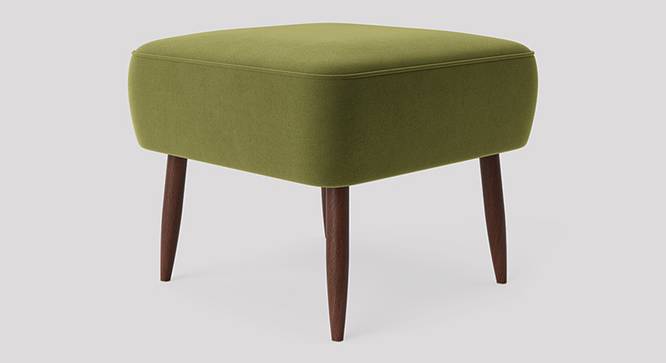 Billie Ottoman Color in Black (Mint Green) by Urban Ladder - Front View Design 1 - 856114