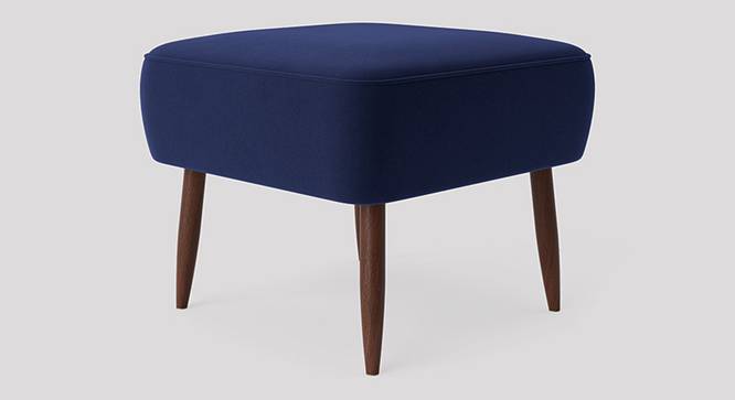Billie Ottoman Color in Black (Navy Blue) by Urban Ladder - Front View Design 1 - 856116