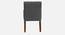 Bertly Accent chair Velvet in Grey Color (Grey) by Urban Ladder - Ground View Design 1 - 856124