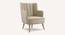 Lerrot Accent chair Velvet in Beige Color (Beige) by Urban Ladder - Front View Design 1 - 856131