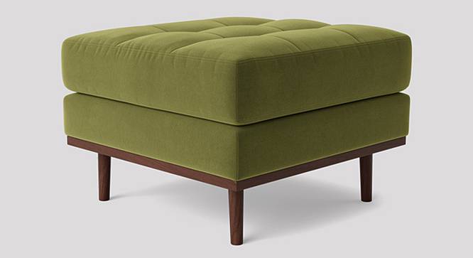 Berlo Ottoman Color in Dark Grey (Mint Green) by Urban Ladder - Front View Design 1 - 856132