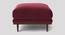 Klee Ottoman Color in Dark Grey (Maroon) by Urban Ladder - Design 1 Side View - 856167