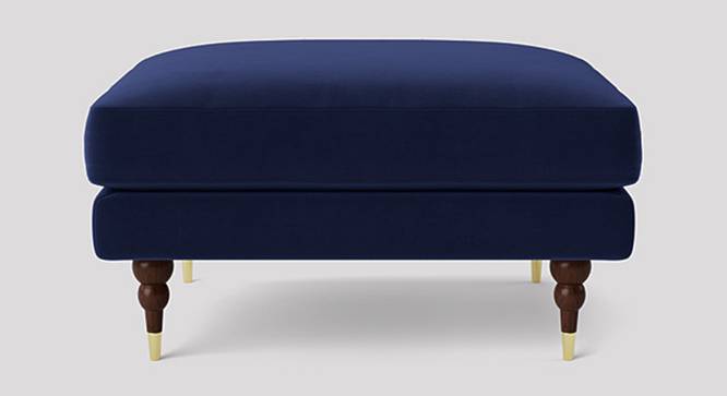 Charlbury Ottoman Color in T Blue (Navy Blue) by Urban Ladder - Design 1 Side View - 856209