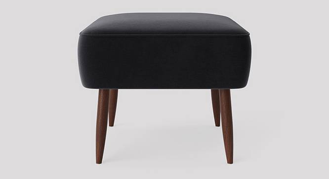 Billie Ottoman Color in Black (Black) by Urban Ladder - Design 1 Side View - 856237