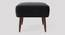 Billie Ottoman Color in Black (Black) by Urban Ladder - Design 1 Side View - 856237
