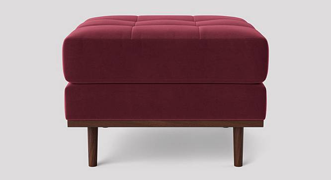 Berlo Ottoman Color in Dark Grey (Maroon) by Urban Ladder - Design 1 Side View - 856244