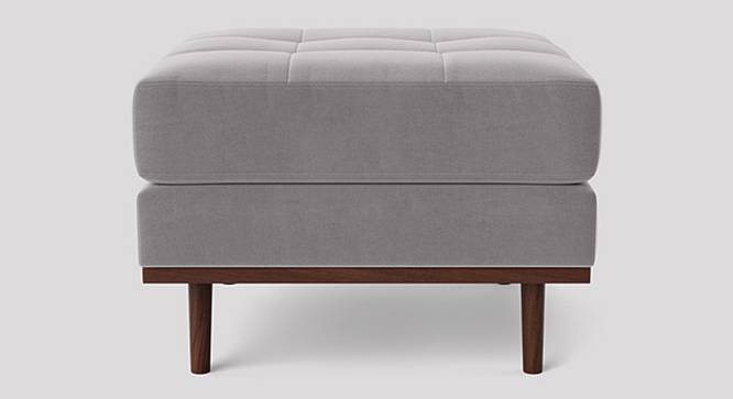 Berlo Ottoman Color in Dark Grey (Grey) by Urban Ladder - Design 1 Side View - 856247